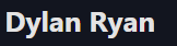 Dylan Ryan